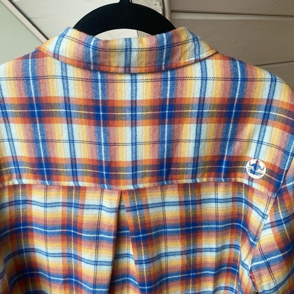 Organic Cotton Levitate Flannel Women’s Large Plaid - Picture 10 of 13